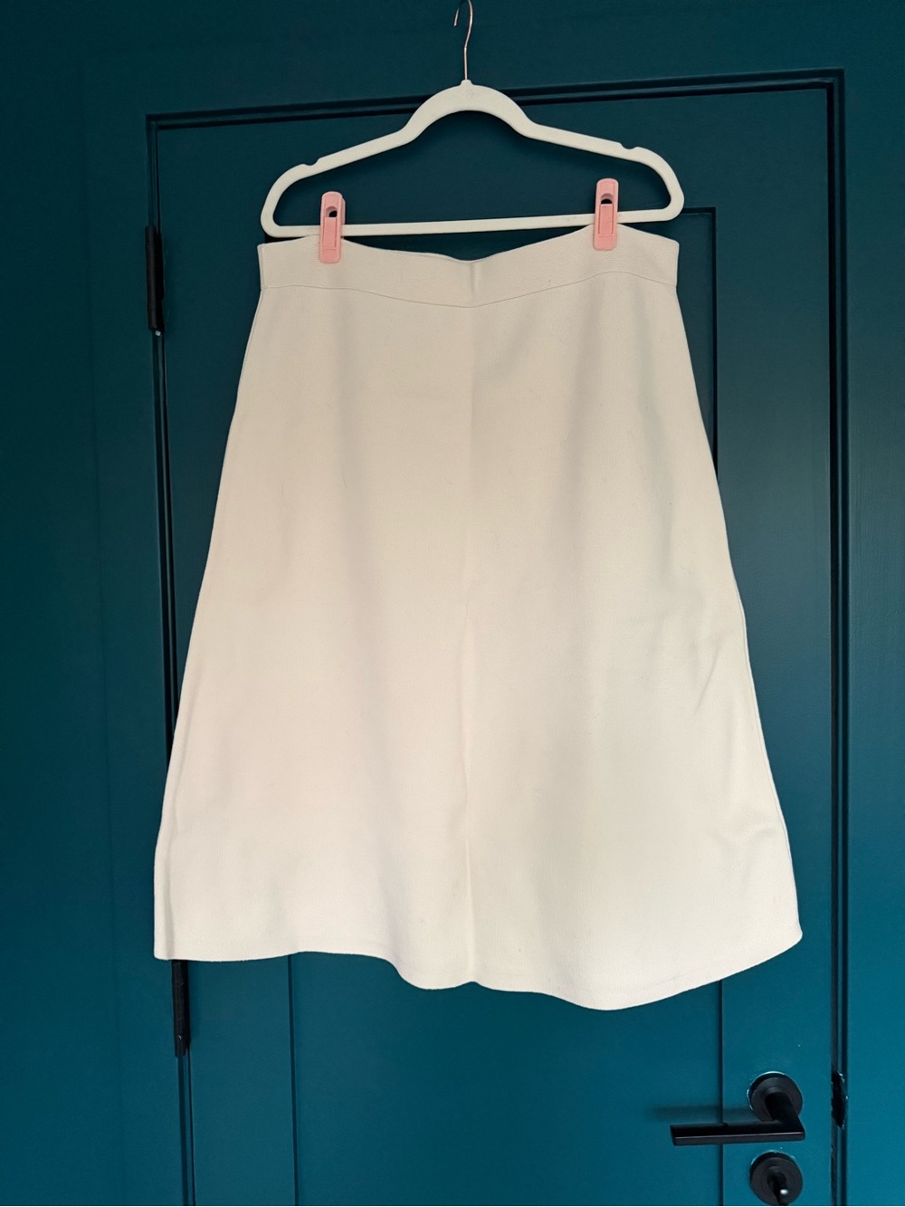 Uniqlo Cream Knit A-Line Women’s Skirt